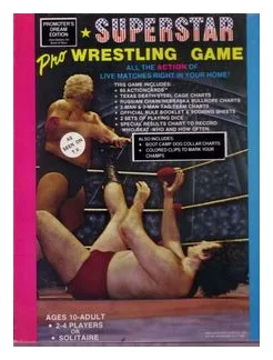 Superstar Pro Wrestling Game box art