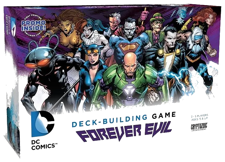 Dc Deck-building Game: Forever Evil box art