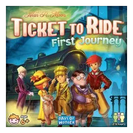 Ticket To Ride: First Journey (u.s.) box art