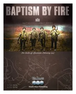 Baptism By Fire: The Battle Of Kasserine box art
