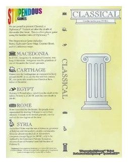 Diplomacy: Classical Variant box art