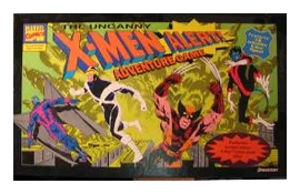 The Uncanny X-men Alert Adventure Game box art