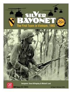 Silver Bayonet: The First Team In Vietnam, 1965 (25th Anniversary Edition) box art