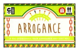 Arrogance box art