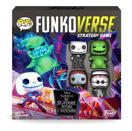 Funkoverse Strategy Game: Tim Burton's The Nightmare Before Christmas 100 box art