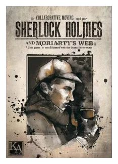 Sherlock Holmes And Moriarty's Web box art