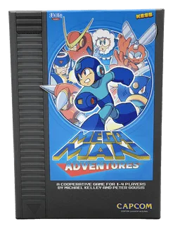 Mega Man Adventures box art