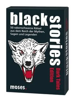 Black Stories: Dark Tales Edition box art