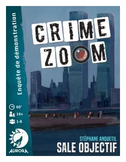 Crime Zoom: A Dirty Objective box art