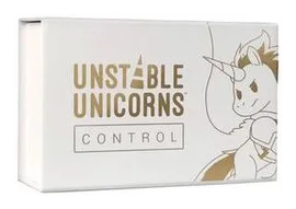 Unstable Unicorns: Control box art