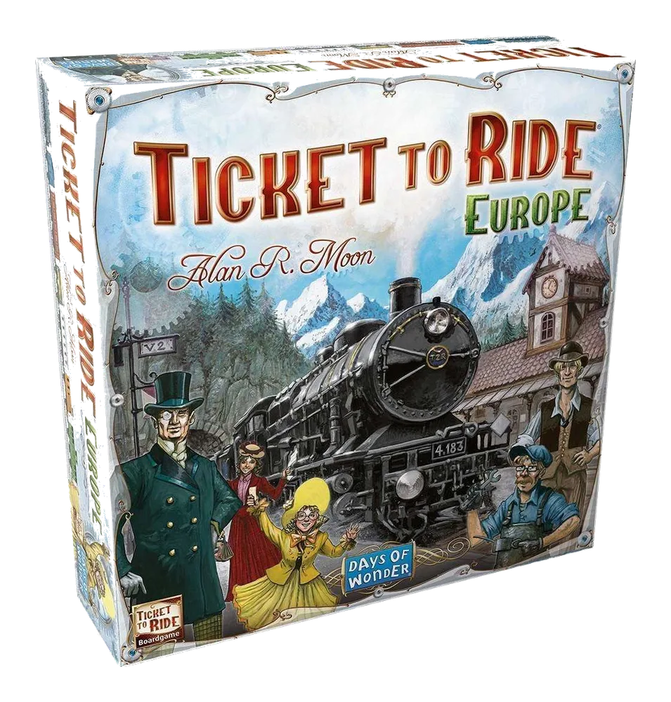 Ticket To Ride: Europe box art