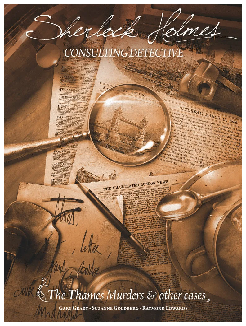 Sherlock Holmes Consulting Detective: The Thames Murders & Other Cases box art