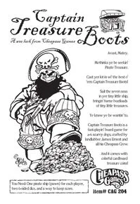 Captain Treasure Boots box art