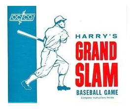 Harry's Grand Slam Baseball Game box art