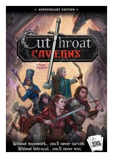 Cutthroat Caverns: Anniversary Edition box art