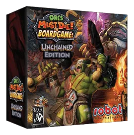 Orcs Must Die! The Board Game: Unchained Edition box art